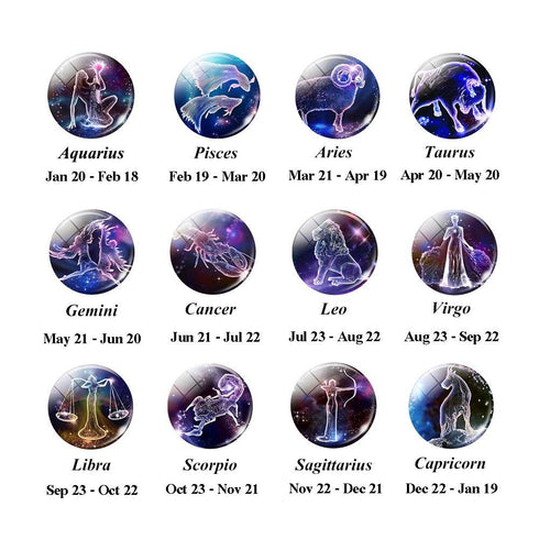 12 Zodiac Sign Constellation Bracelet